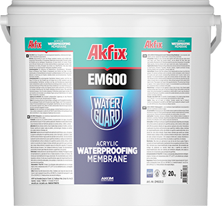 EM600 Waterguard Acrylic Waterproofing Membrane