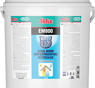 EM800 Waterguard Cool Roof Waterproofing Membrane