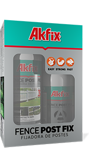 Akfix Fence Post Fix Замінник бетону для монтажу опор всіх типів