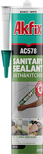 AC578 Sanitary Bath & Kitchen Acrylic Sealant